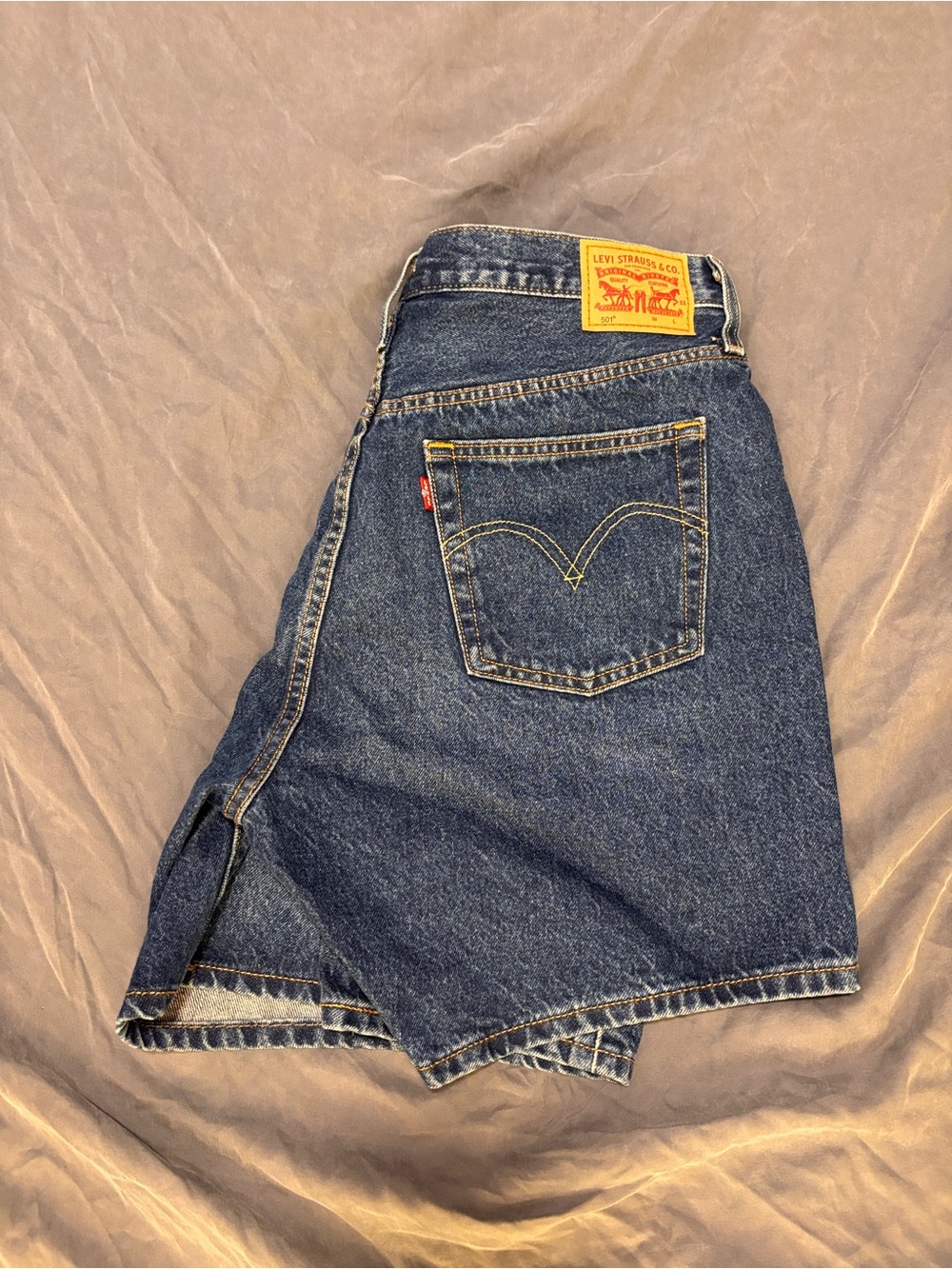 Levi's women’s Dark Blue Denim Jeans - Classic Back Pocket